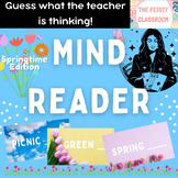 Mind Reader - Spring Edition - Morning Meeting/Brain Break Game