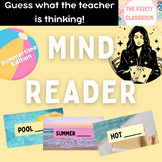 Mind Reader - Summertime Edition - Teacher Vs. Student Game