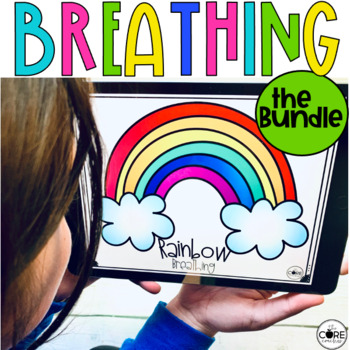 Preview of Mindful Breathing Cards | Mindful Breathing Activities | Breathing Exercises