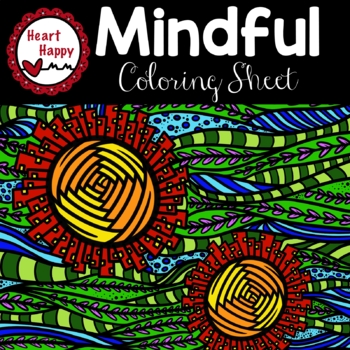 Preview of Mindful Coloring Sheets