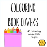 Mindful Colouring Book Covers - editable