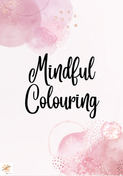 Preview of Mindful Colouring for Teachers