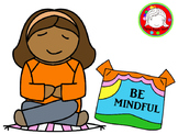 Mindful Kids Clipart (Personal & Commercial Use)