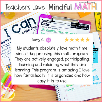 Mindful MATH Curriculum BUNDLE - 10 Units for Second Grade | TpT