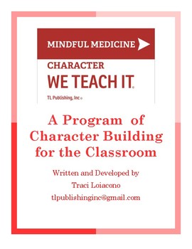 Preview of Mindful Medicine: Character We Teach It