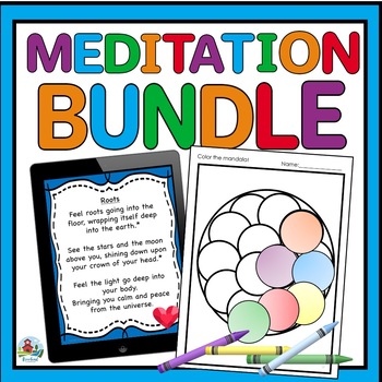 Preview of Mindfulness Guided Scripts for Meditation for Classroom Management and Breathing