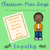 Mindful Minute Classroom Mini-Song on Empathy-SEL Social E