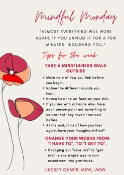 Make Monday Mindful with the Mindful Monday Package