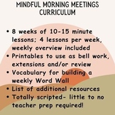 Mindful Morning Meetings bundle