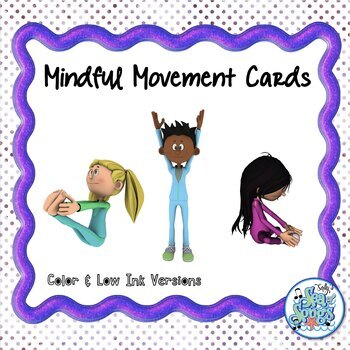 Preview of Mindful Movement Cards - Mindfulness & SEL in Music Class