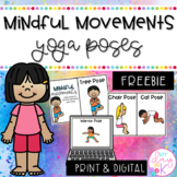 Mindful Movements Yoga Poses FREEBIE