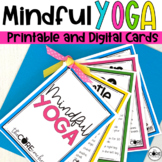Mindful Yoga Cards | Yoga Brain Breaks | Social Emotional 