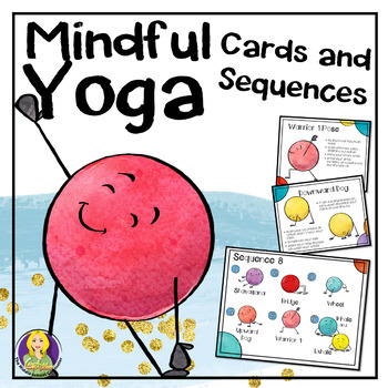Preview of Yoga Cards and Sequences Mindfulness Activities