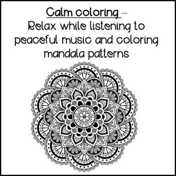 Breathe Relax Mandalas SVG