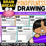 Mindfulness Activities Directed Drawing Writing Brain Brea