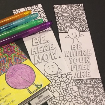 Mindfulness Activities Flipbook Bookmarks and Posters | TPT