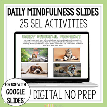 Preview of Mindfulness Activities for Morning Meeting & SEL for Google Slides™