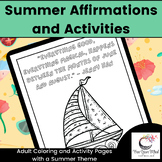 Mindfulness Affirmations and Activities for Summer