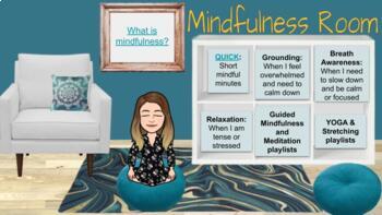 Preview of Mindfulness Bitmoji Room