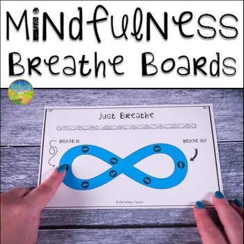Preview of Mindfulness Breathe Boards