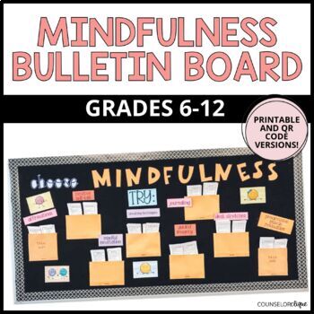 Preview of Mindfulness Bulletin Board
