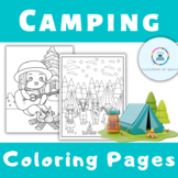 Mindfulness Camping Coloring Pages - Summer Camp Coloring 