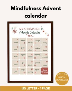 FREE! - Calendario Mindfulness per Bambini (teacher made)