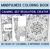 Mindfulness Colouring Printable - Self Regulation Calming,