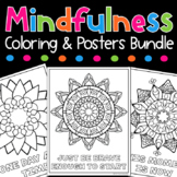 Mindfulness Coloring Pages For Kids Bundle - Printable Man