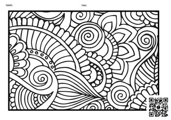 Printable Vegan Coloring Page—A Mindfulness Activity for Kids!