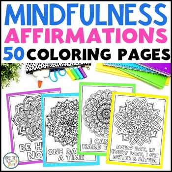 Download Mindfulness Coloring Pages For Kids Teens Printable Mandala Coloring Sheets