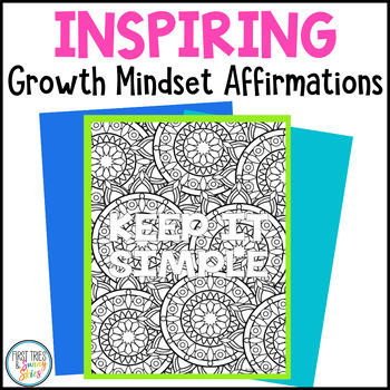 Don't be afraid to be happy!: Relaxing coloring affirmations