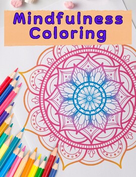 Mindfulness Coloring Therapy by Dodee Studio | TPT