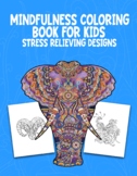 Mindfulness Coloring Worksheets: Mandalas, Flowers, Animal