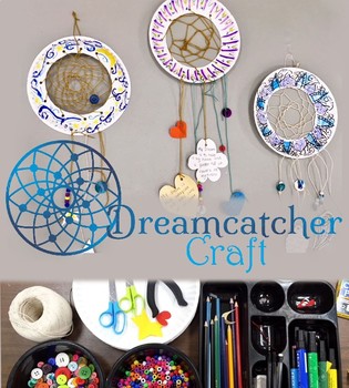 Preview of Mindfulness Dream Catcher Craft