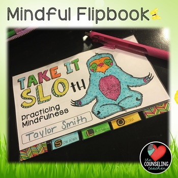 Preview of Mindfulness Activities Flipbook, Posters, & Bookmarks