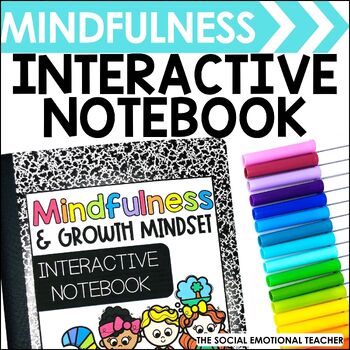 Preview of Mindfulness & Growth Mindset Interactive Notebook Activities