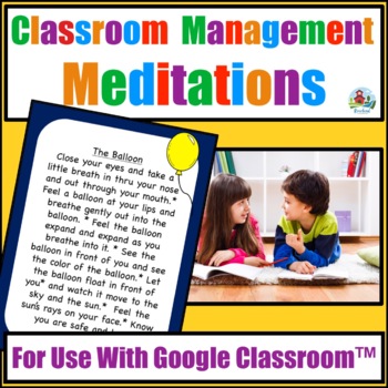 Preview of Mindfulness Guided Meditation Scripts for Improving Classroom Behavior