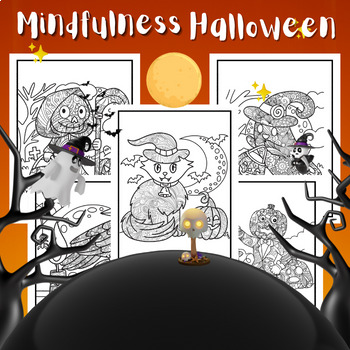 Halloween Coloring Sheets — Mindful Coloring