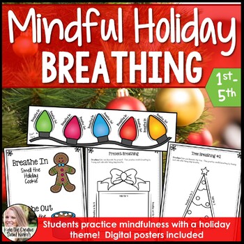 Preview of Mindfulness Holiday Counseling Activity
