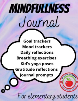 Preview of Mindfulness Journal: Writing prompts and activities