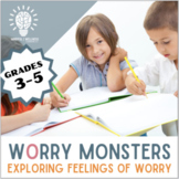 Mindfulness Lesson: Activity on Stress, Worry + Fear- "The