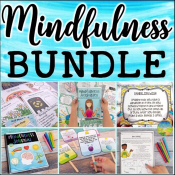 Preview of Mindfulness Lessons and Activities Bundle | Calming Social Emotional Learning