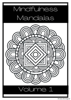 Preview of Mindfulness Mandalas (Volume 1)