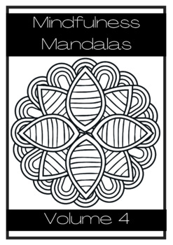 Preview of Mindfulness Mandalas (Volume 4)