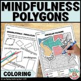 Classifying Triangles, Quadrilaterals & Polygons Coloring 