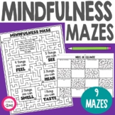 Mindfulness Mazes Calm Down Focus Activity | Focus Cards