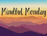 Mindfulness/Meditation Classroom Visual Posters