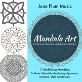 Mindfulness & Music Mandala Art