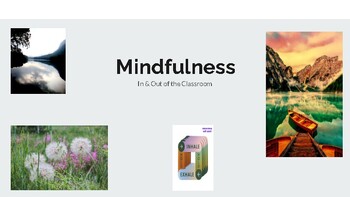 Preview of Mindfulness PPT (Stress, Thoughts, Mindful Benefits) 2024